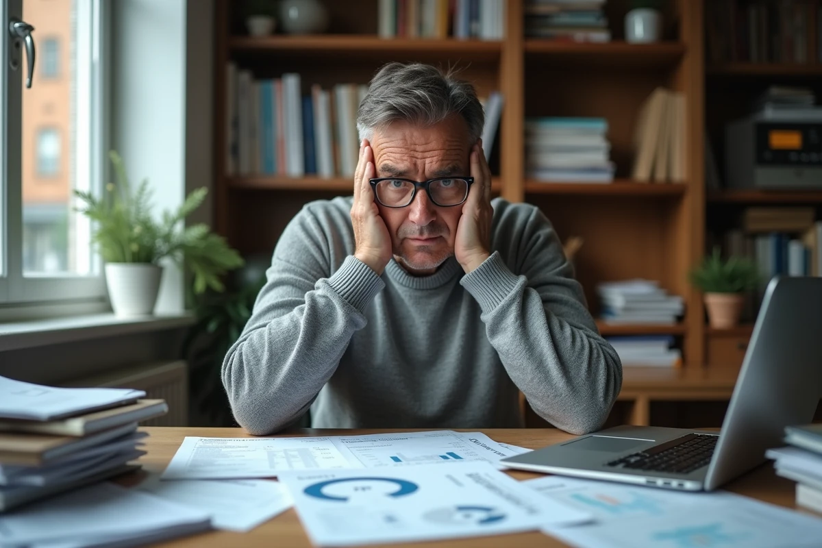 Propriétaire analysant seul un courrier de redressement fiscal lié à des revenus locatifs non déclarés