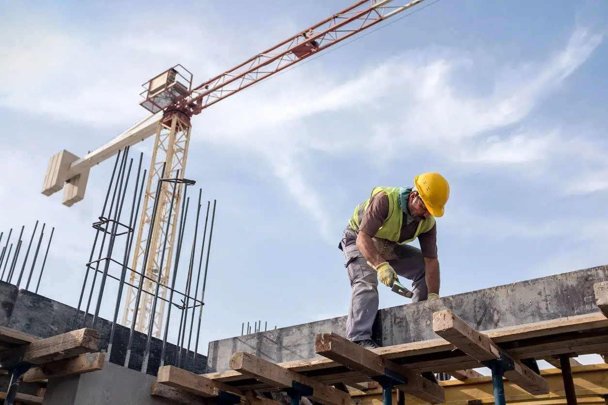 Grue de chantier